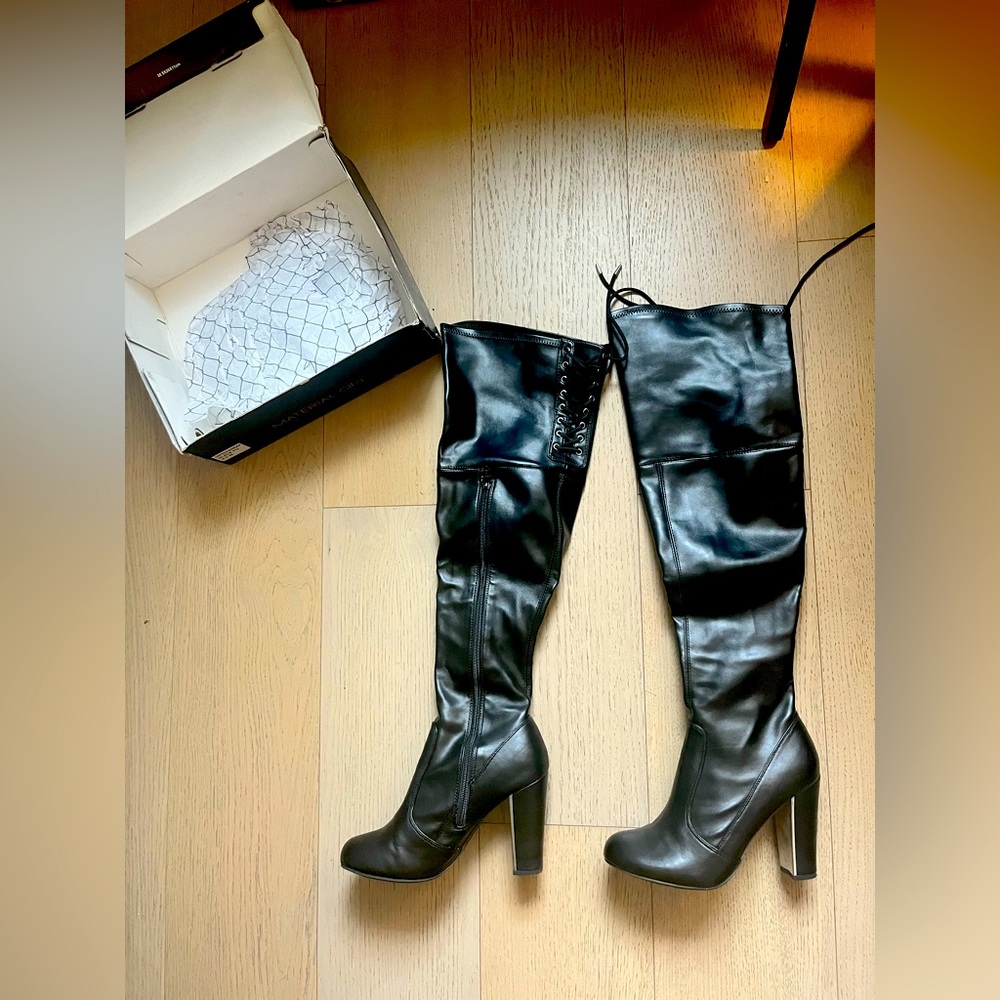 Sexy over-the-knee boots size 8.5